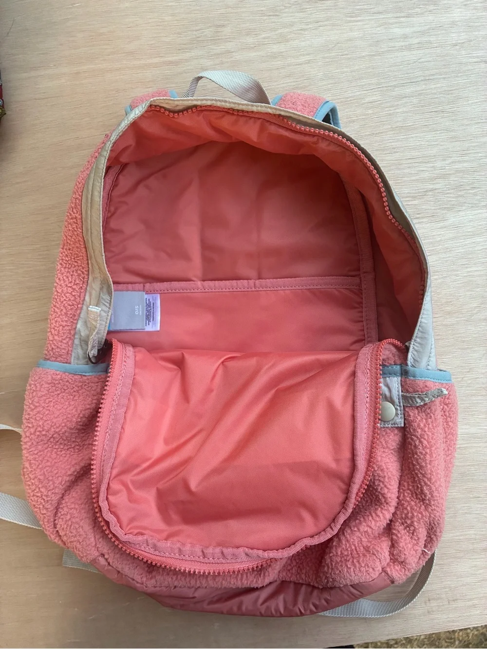 Columbia Sportswear Coral Pink Sherpa Fleece Backpack